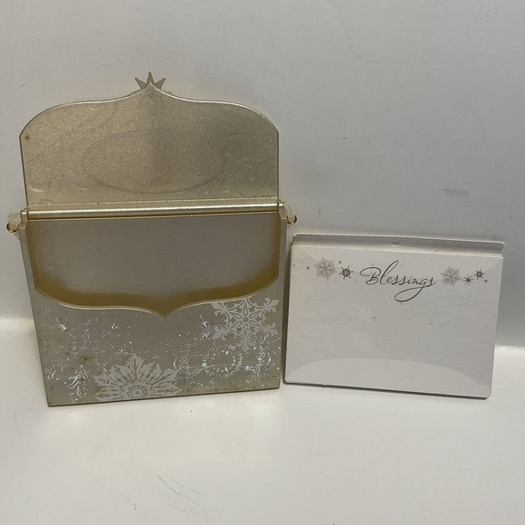 2010 Hallmark ~ Christmas Memory Keeper ~ Keep Hopes & Wishes Securely Inside - Picture 4 of 5